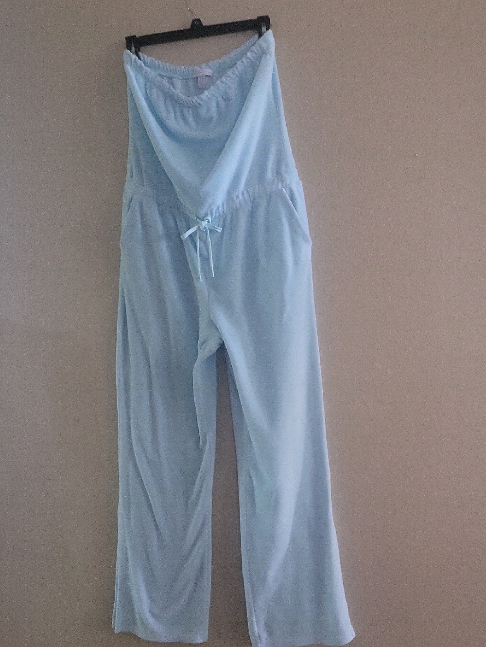 Beyond Yoga Tropez Jumpsuit Strapless Terry Cloth Swim Cover Up - Picture 2 of 5